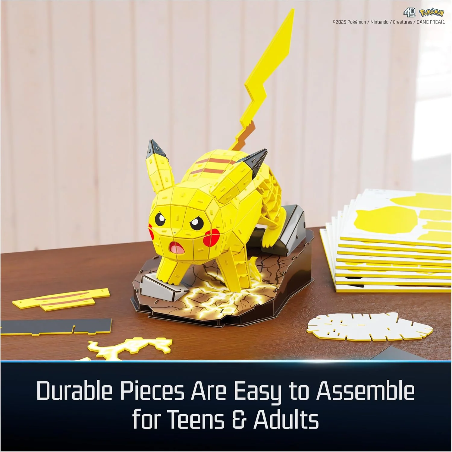 Pokemon 3D Palapeli Koottava Pikachu - Image 2
