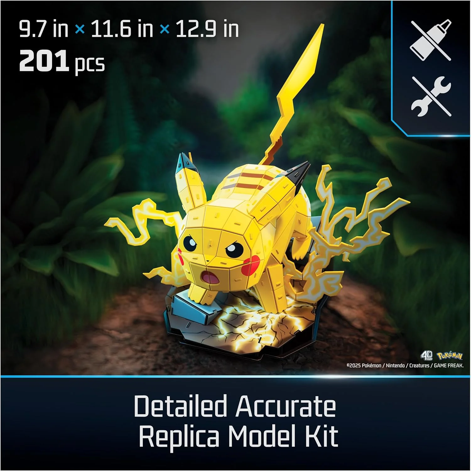 Pokemon 3D Palapeli Koottava Pikachu - Image 5