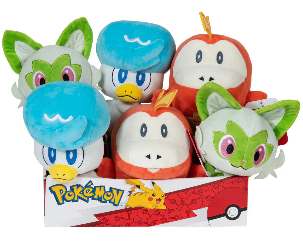 Pokemon Pehmolelu GEN IX 20cm Lajitelma