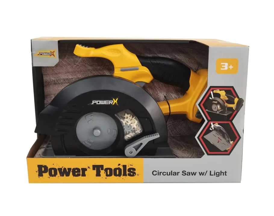 Power Tools Lasten Pyörösaha/Käsisirkkeli Äänillä Ja Valolla
