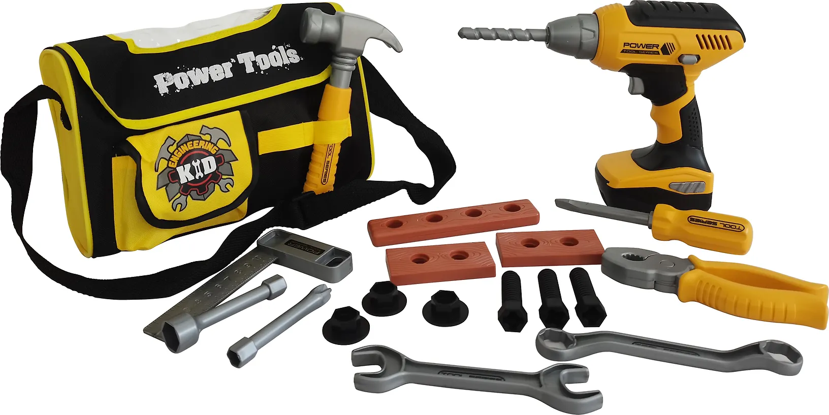 Power Tools Lasten Työkalupakki/Työkalulaukku 21 Osaa