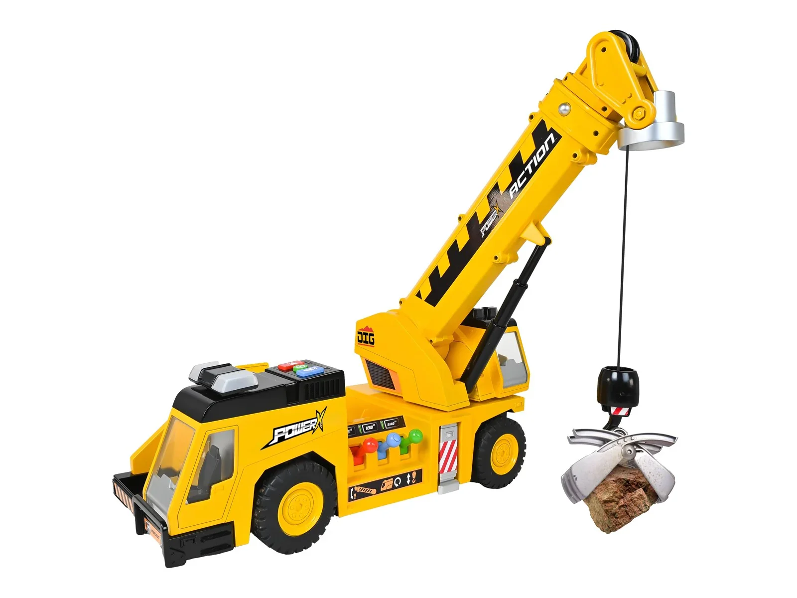 POWER X Lift'N'Move Elektroninen Nosturiauto Valoilla ja Äänillä 48 cm - Image 2