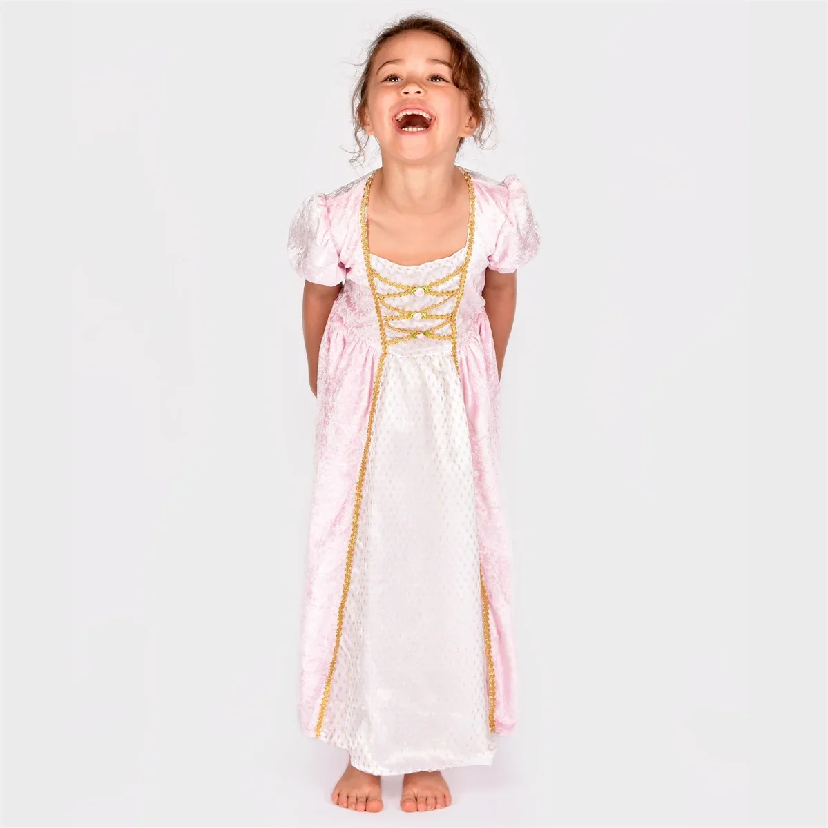 Prinsessamekko Pinkki 122-128cm (6-8v)
