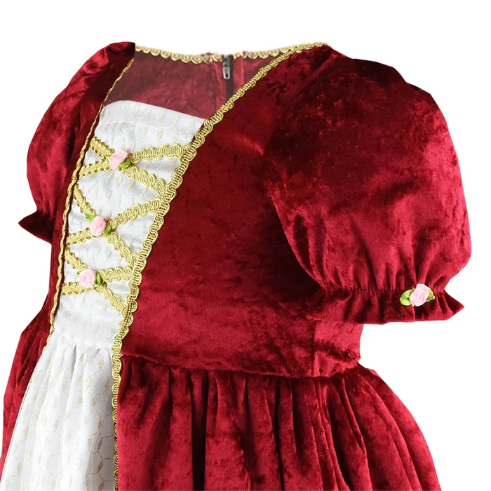 Prinsessamekko Punainen 110-116cm (4-6v) - Image 3