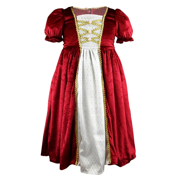 Prinsessamekko Punainen 98-104 cm (2-4v)