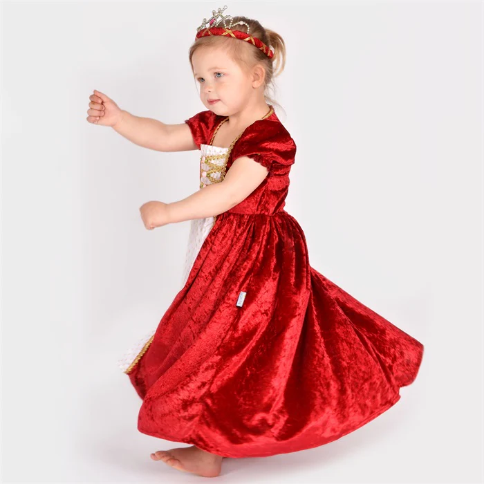 Prinsessamekko Punainen 98-104 cm (2-4v) - Image 2