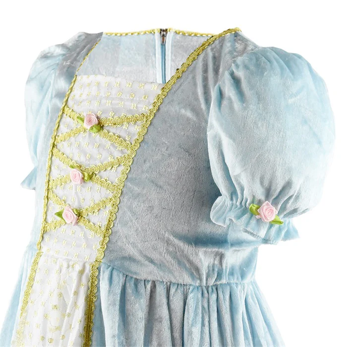 Prinsessamekko Vaaleansininen 110-116cm (4-6v) - Image 2