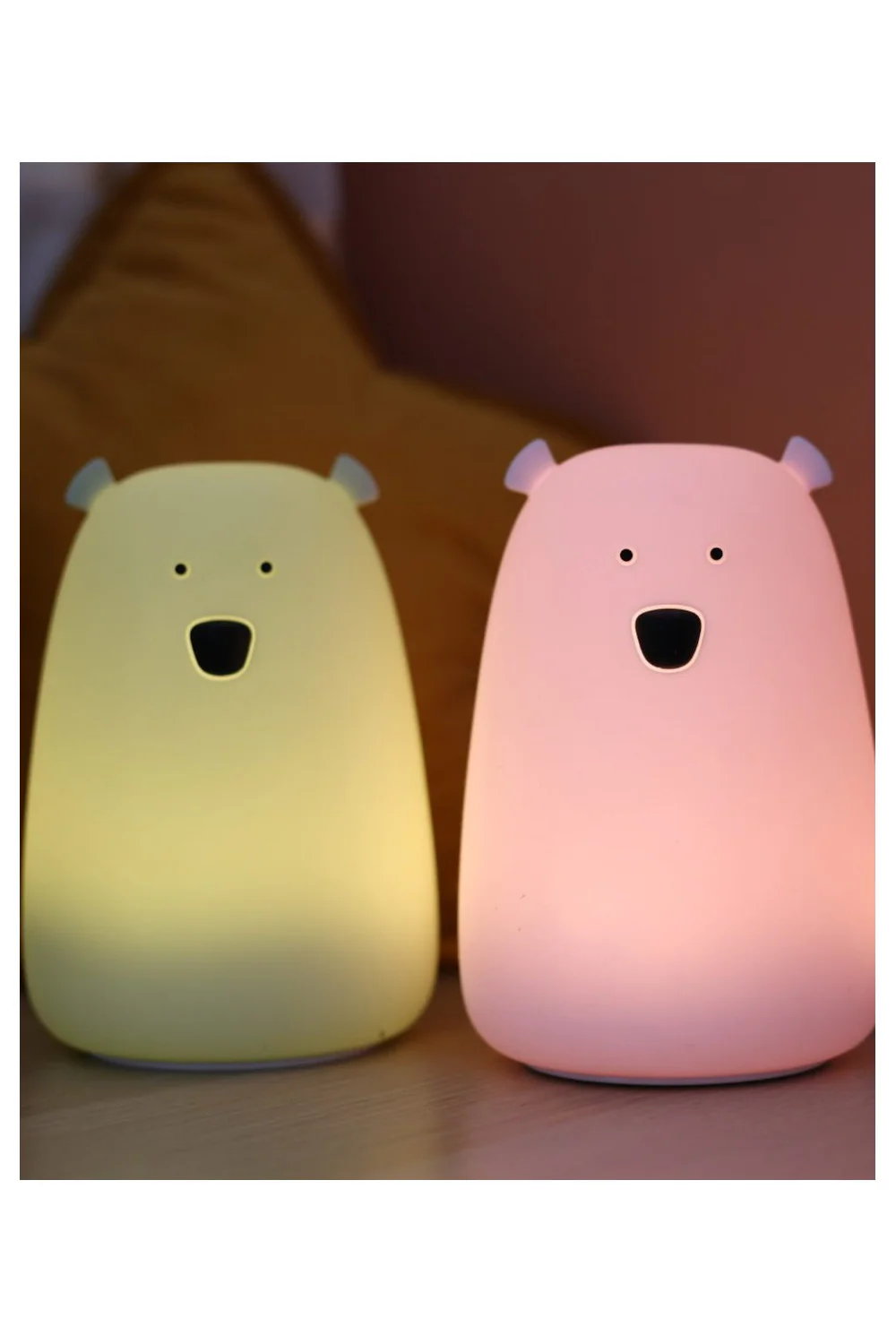 Rabbit and Friends Nalle Yövalo Vaaleanvihreä - Image 4