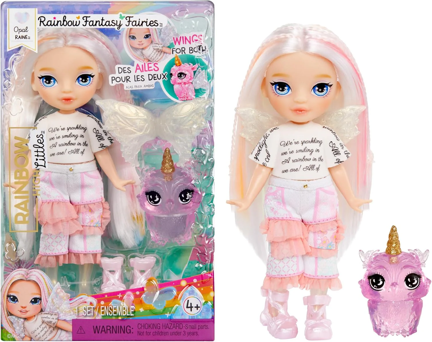 Rainbow High Littles Rainbow Fantasy Fairies Pikkunuket - Image 3