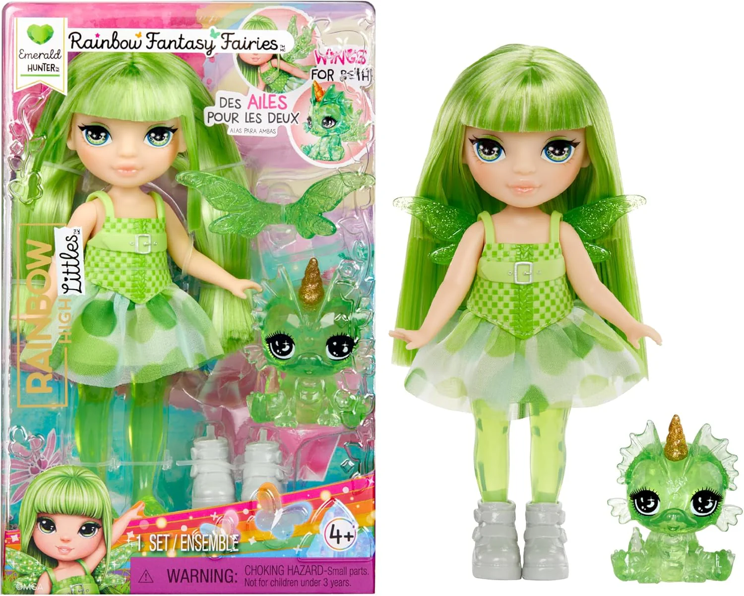 Rainbow High Littles Rainbow Fantasy Fairies Pikkunuket - Image 4