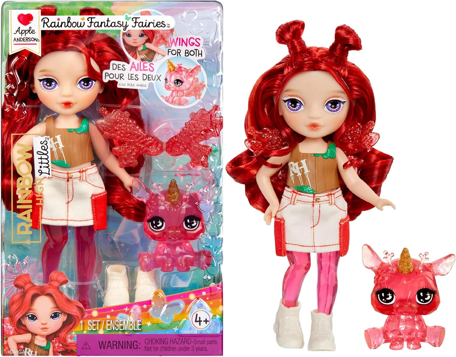 Rainbow High Littles Rainbow Fantasy Fairies Pikkunuket - Image 5