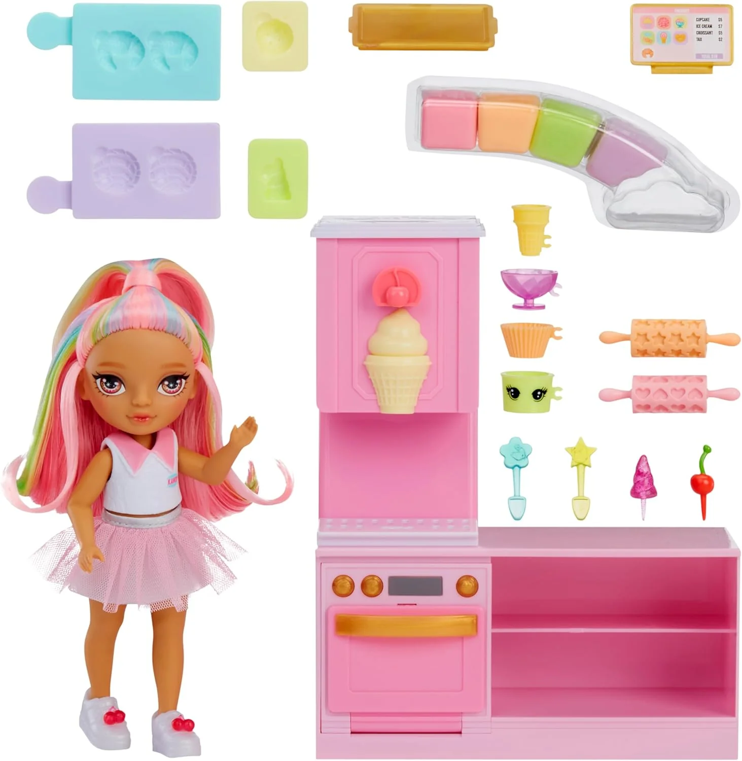 Rainbow High Littles Dessert Shop Kandy -Leikkisetti - Image 5