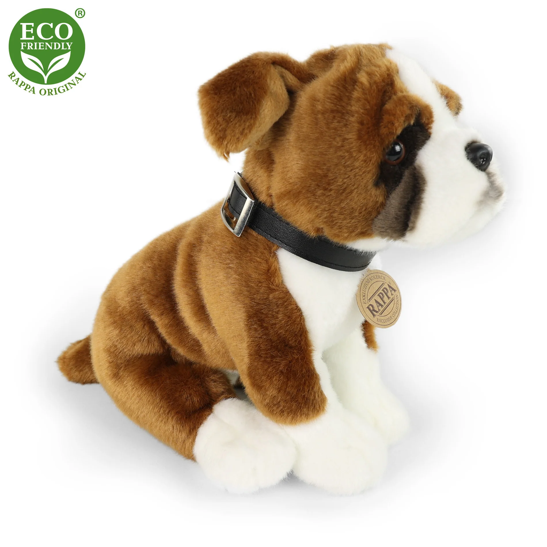 Rappa Eco Friendly Bokseri Koira Pehmolelu 27 cm - Image 3