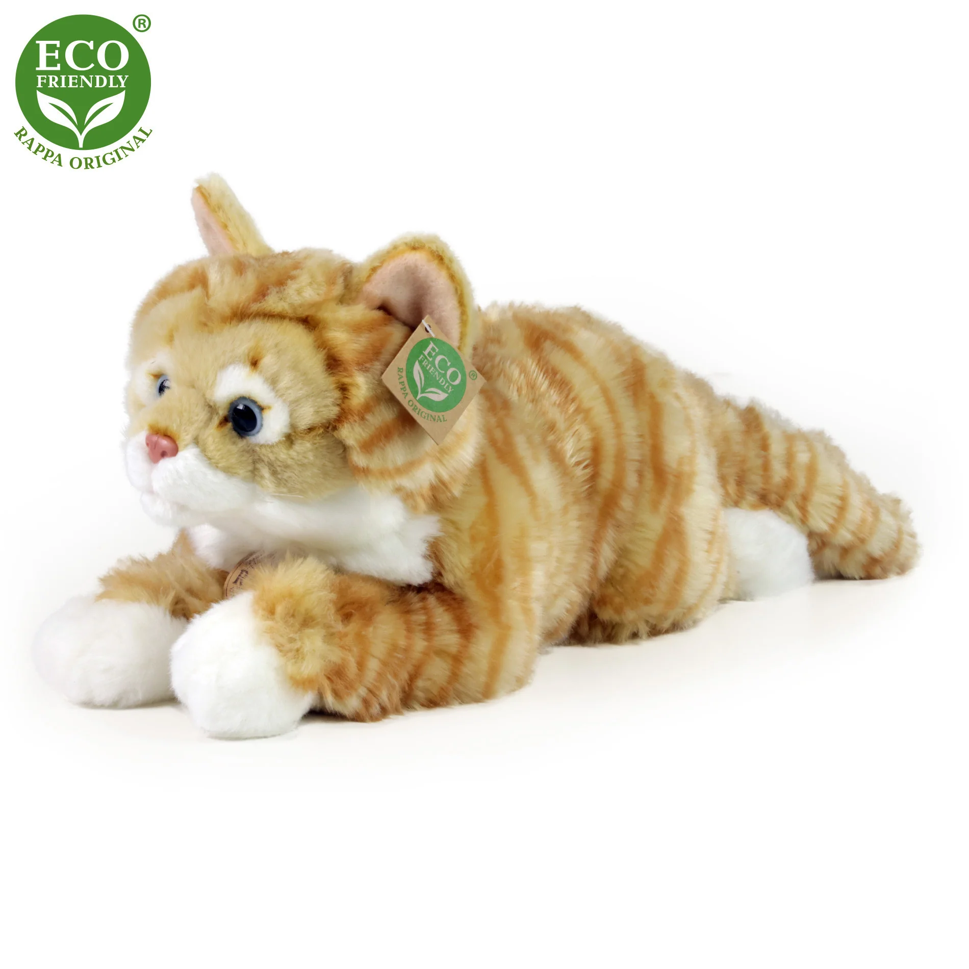 Rappa Eco Friendly Keltaraidallinen Kissa 40 cm - Image 2