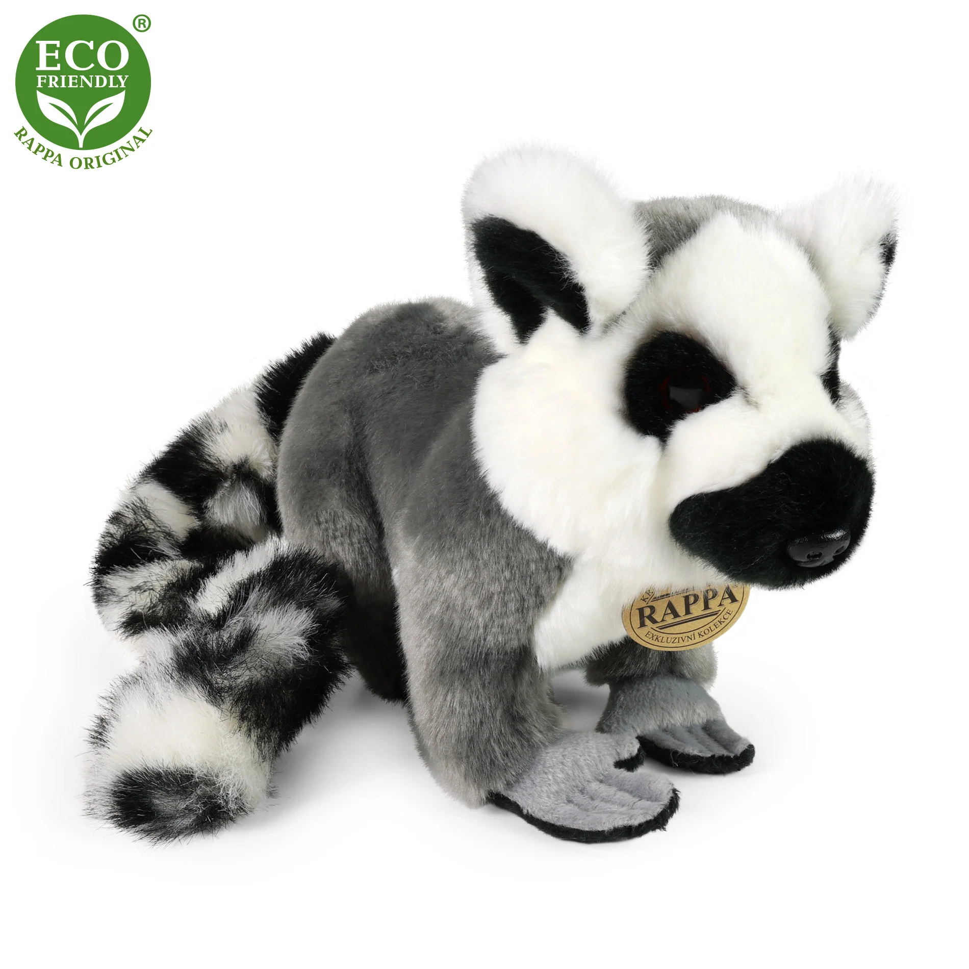 Rappa Eco Friendly Lemuroidea Pehmolelu 28cm - Image 3