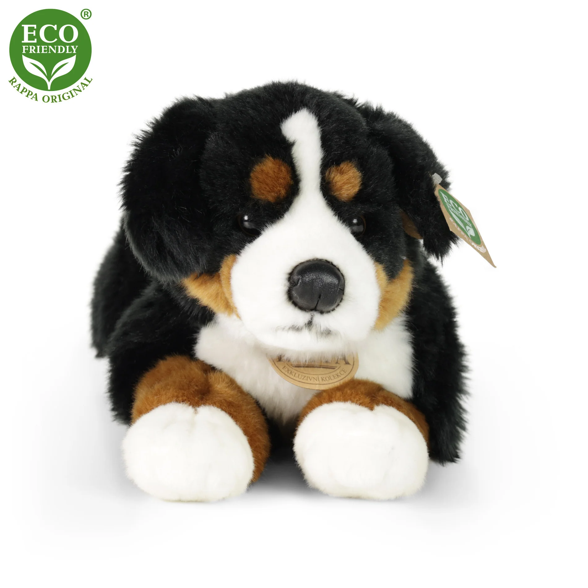 Rappa Eco Friendly Makaava Berninpaimenkoira Pehmolelu 44cm - Image 3