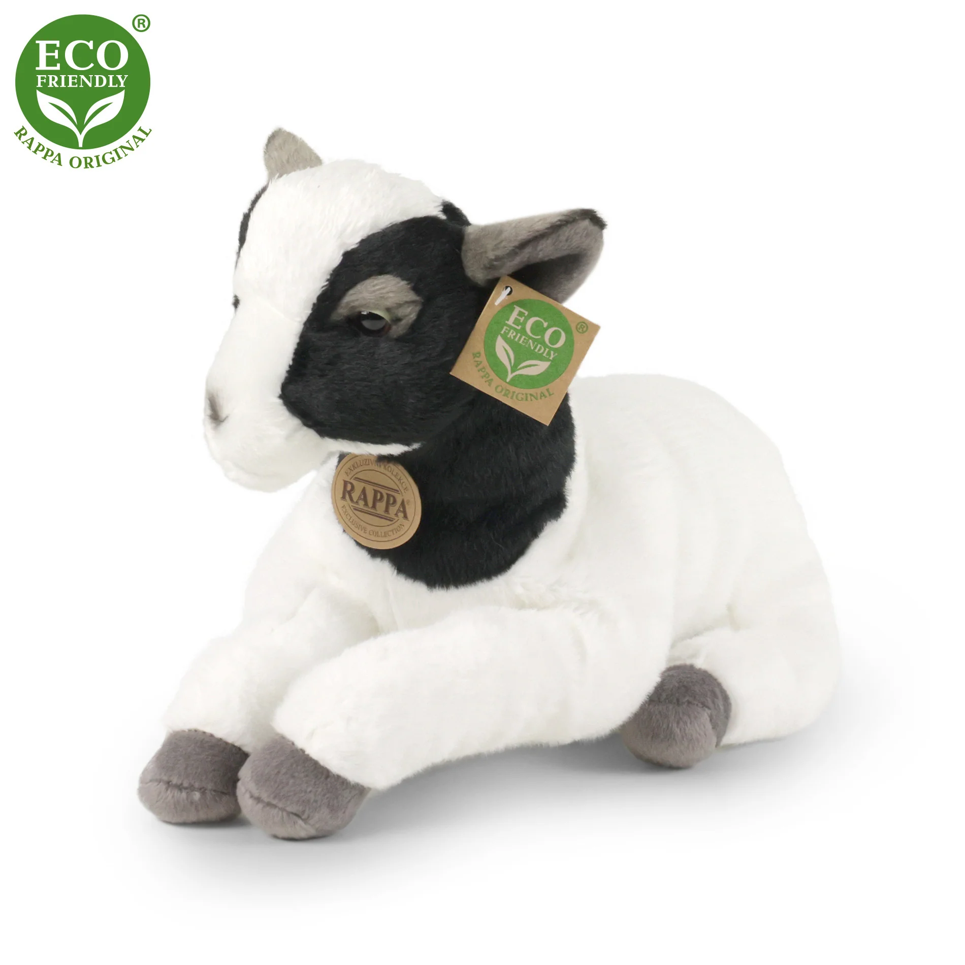 Rappa Eco Friendly Makaava Vuohi Pehmolelu 30cm