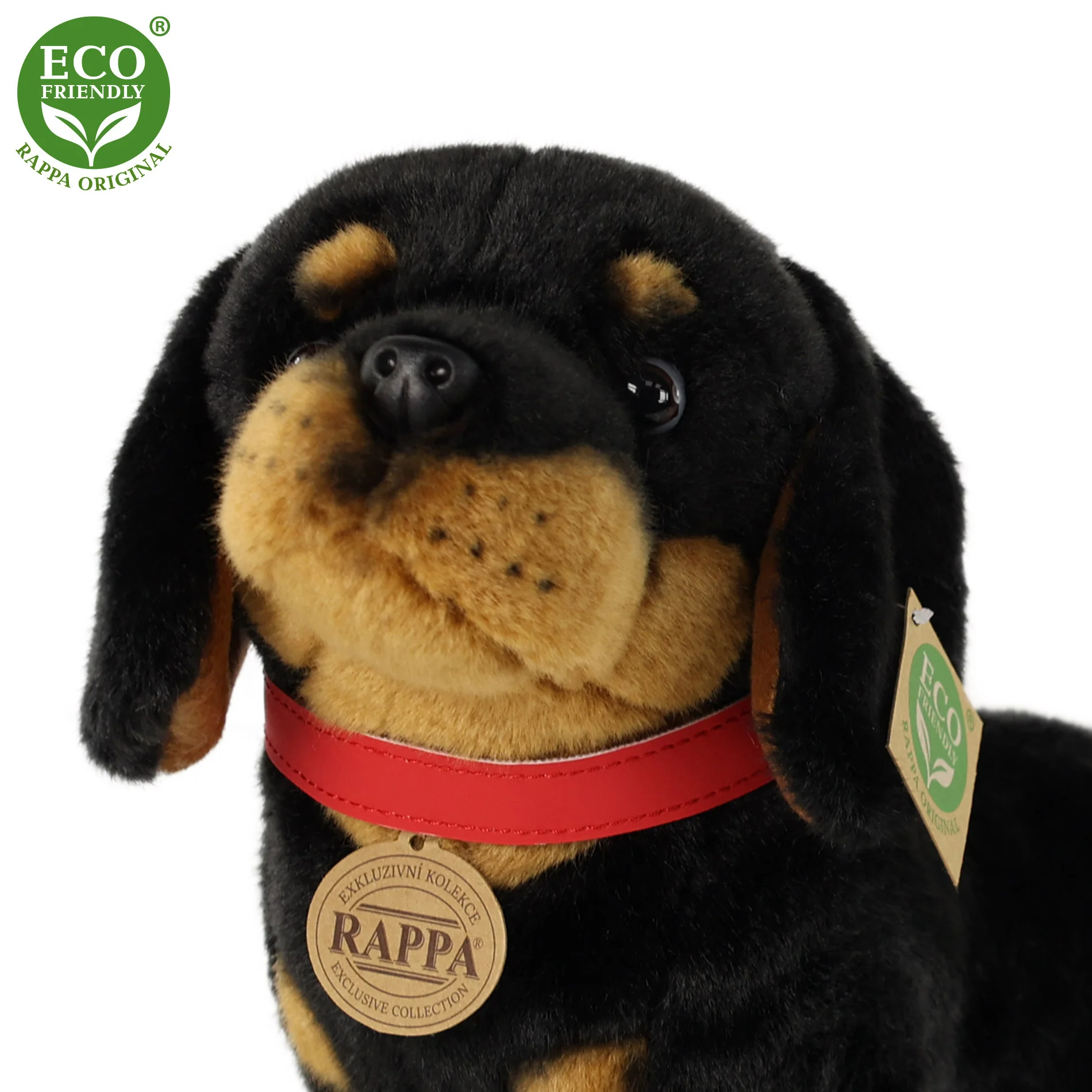 Rappa Eco Friendly Mäyräkoira Pehmolelu 30 cm - Image 2