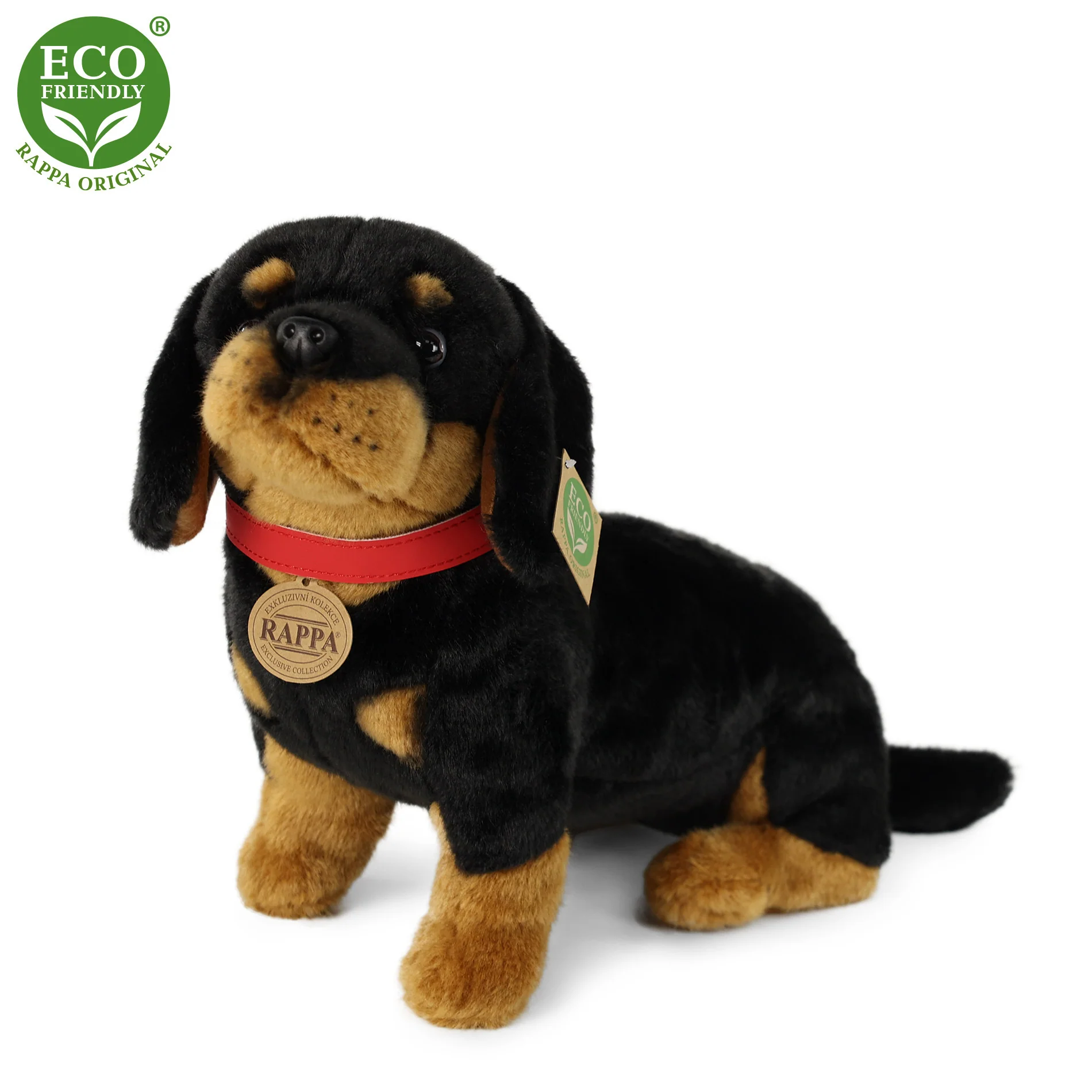 Rappa Eco Friendly Mäyräkoira Pehmolelu 30 cm - Image 3