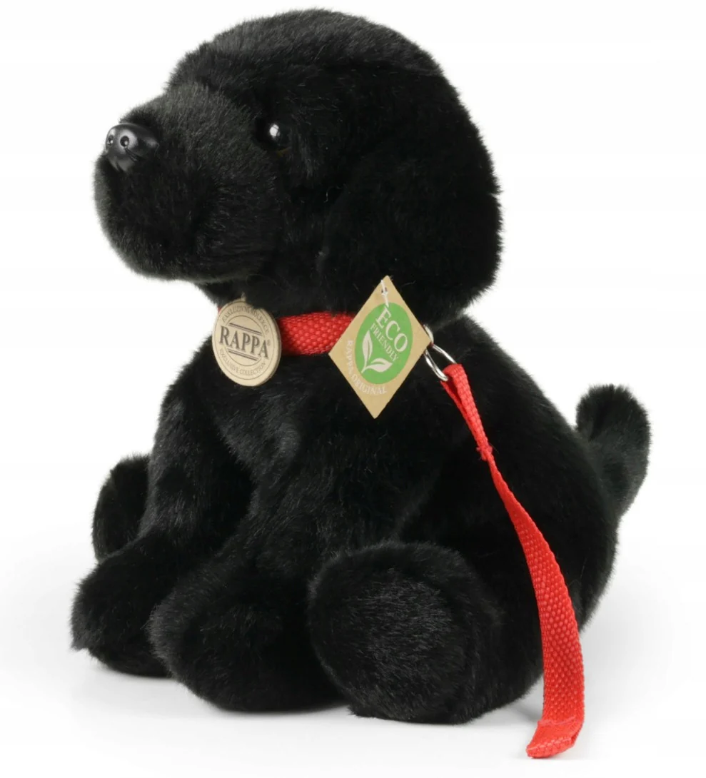 Rappa Eco Friendly Musta Labradorinnoutaja Pehmolelu 28 cm - Image 2