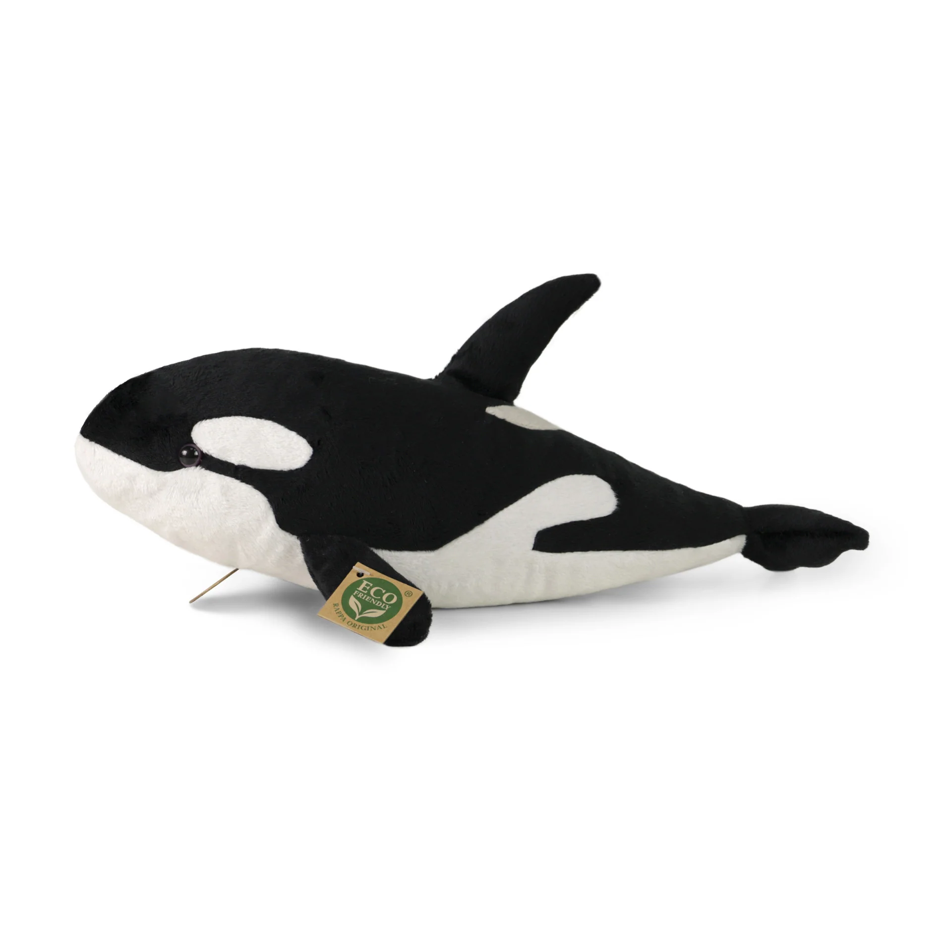 Rappa Eco Friendly Orca Miekkavalas Pehmolelu 38cm - Image 2