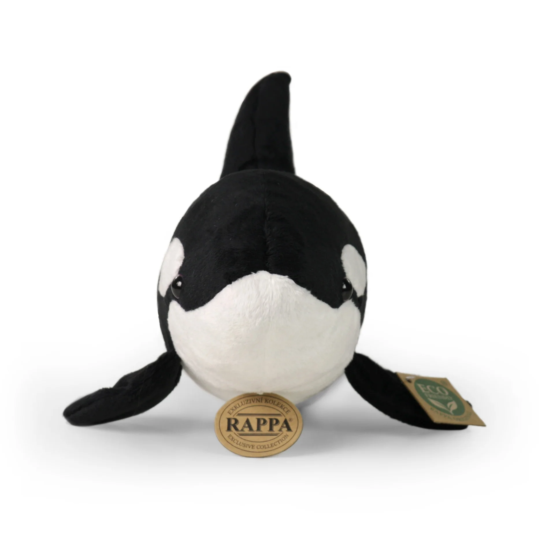 Rappa Eco Friendly Orca Miekkavalas Pehmolelu 38cm - Image 3