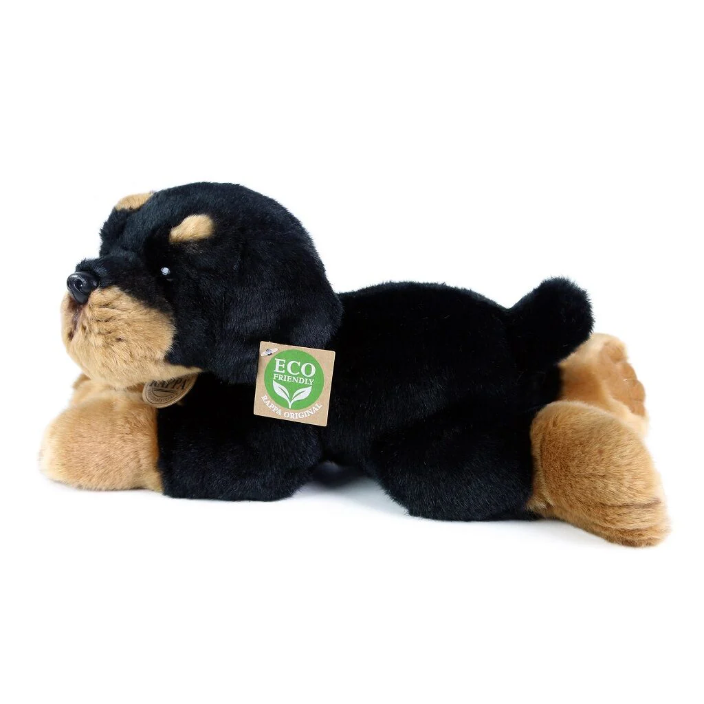 Rappa Eco Friendly Pentu Rottweiler Pehmolelu 30 cm - Image 2