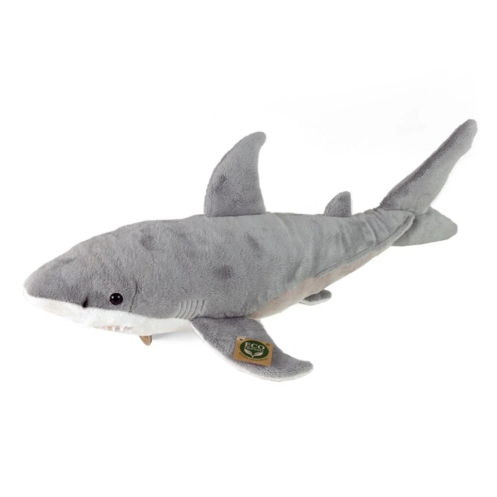 Rappa Eco Friendly Valkohai Pehmolelu 51 cm - Image 3