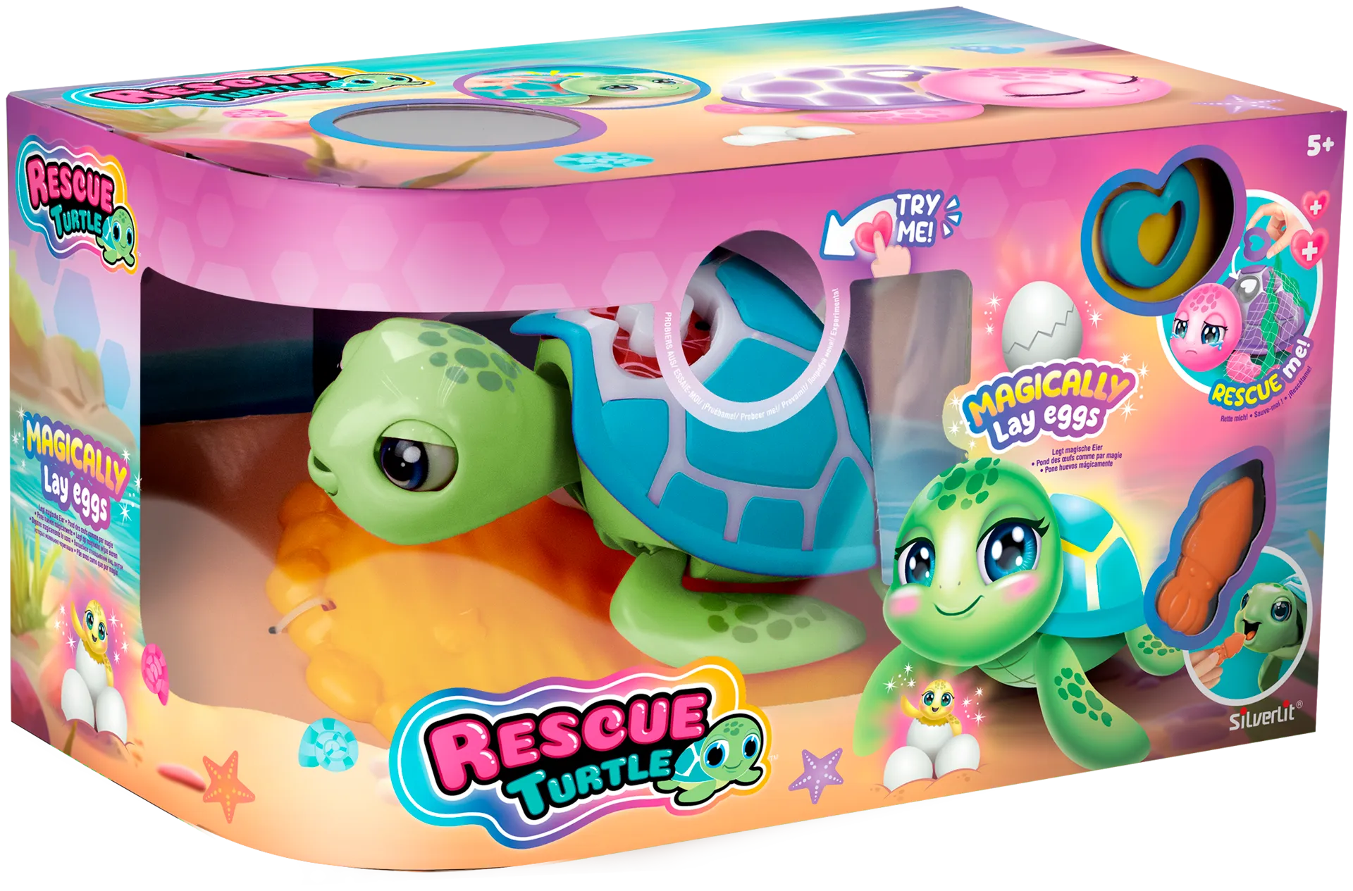 Rescue Turtle Interaktiivinen Kilpikonna Vihreä - Image 6