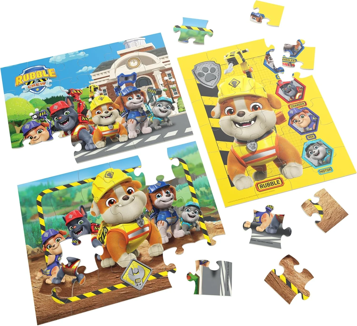 Rollen Remmi Puinen Palapeli 3x 24 Palaa - Image 3