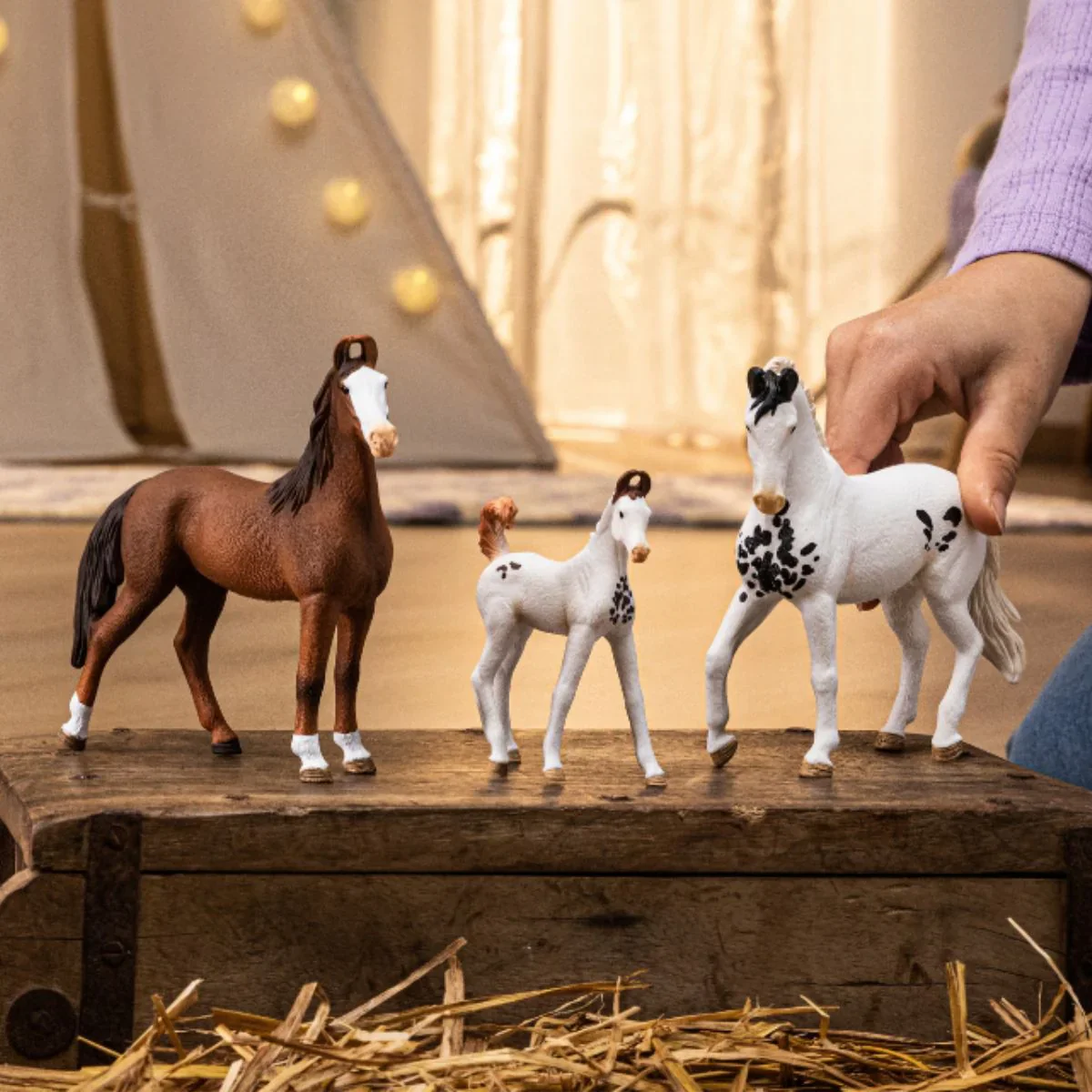 Schleich 14896 Marwarin Hevosvarsa - Image 2
