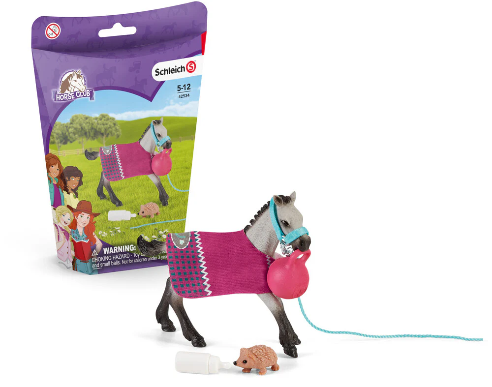 Schleich 42534 Leikkivä varsa ja siili