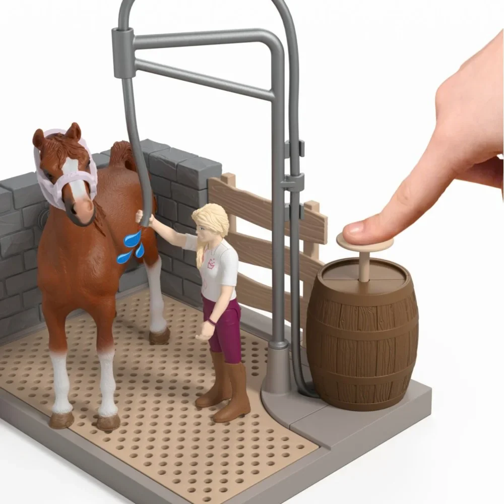 Schleich 42792 Sofia ja Hevosen Pesupaikka - Image 3