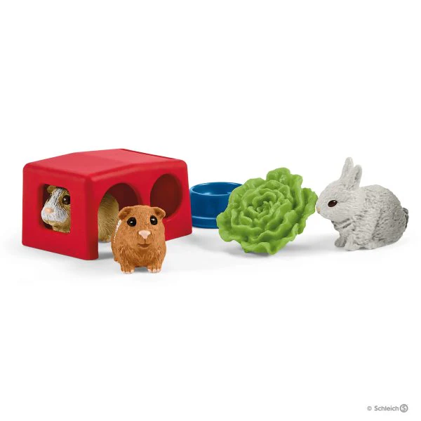 Schleich Farm World Kanien ja Marsujen Häkki - Image 2