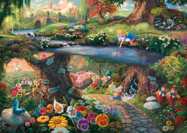 Schmidt 1000 Palan Palapeli Disney, Alice In Wonderland - Image 2