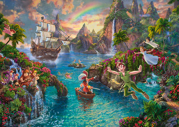 Schmidt 1000 Palan Palapeli Disney Peter Pan - Image 2