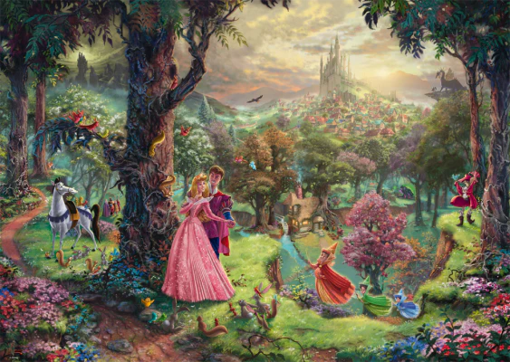 Schmidt 1000 Palan Palapeli Disney Sleeping Beauty - Image 2