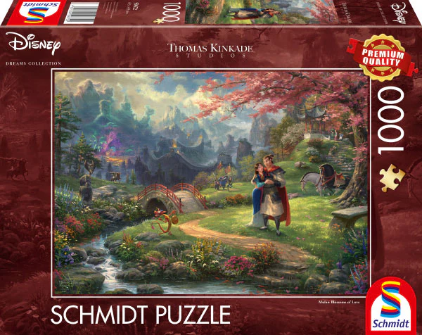 Schmidt Thomas Kinkade 1000 Palan Palapeli Mulan