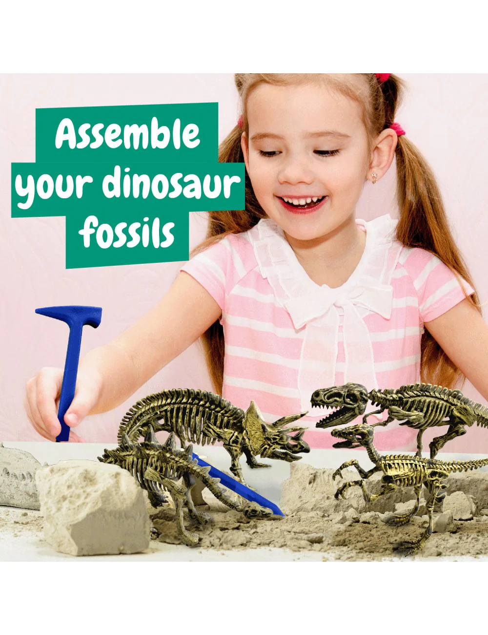 Science4You Fossiili Dinosaurus Kaivaussetti 4 in 1 - Image 3