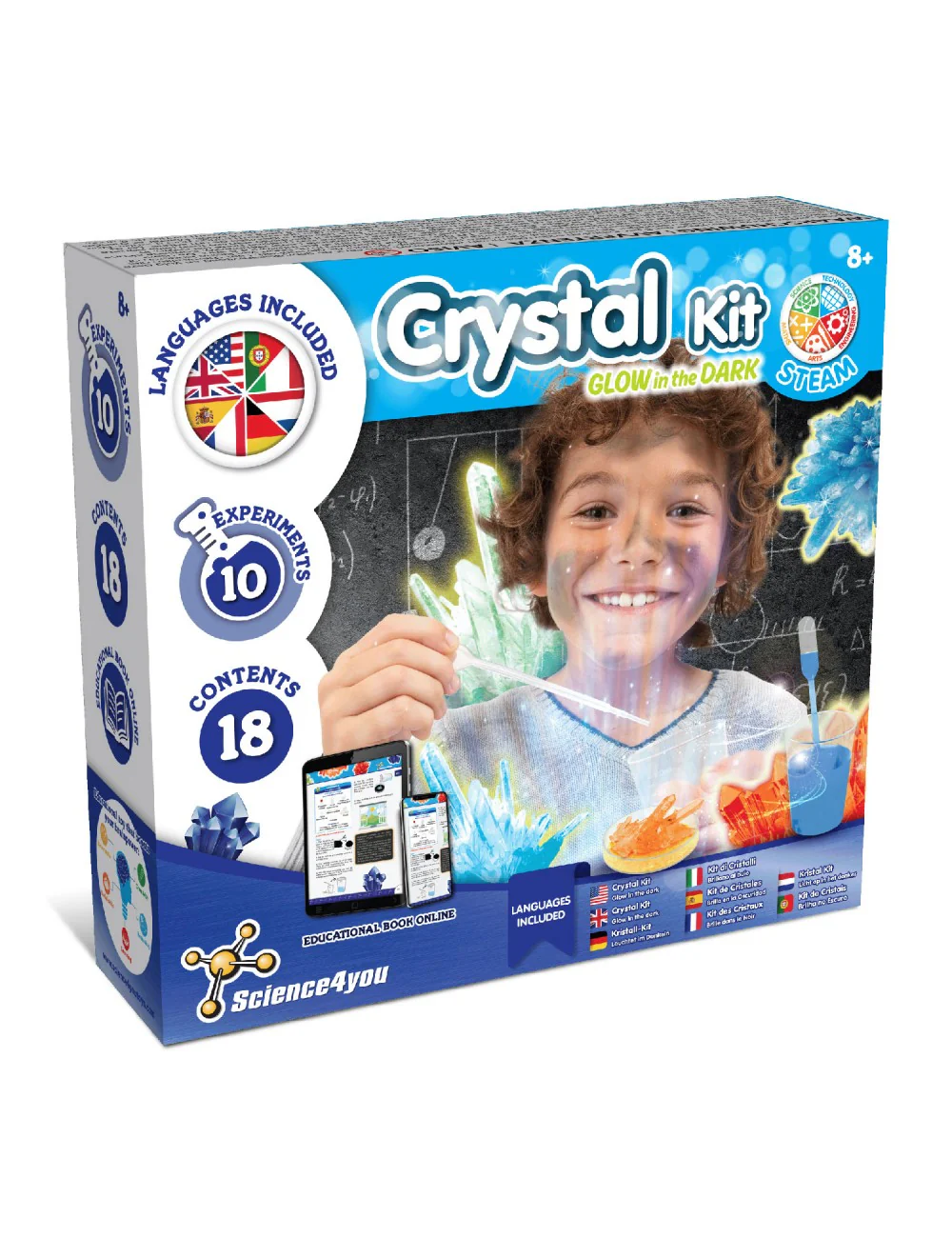 Science4You Kristallilaboratorio Tiedesetti