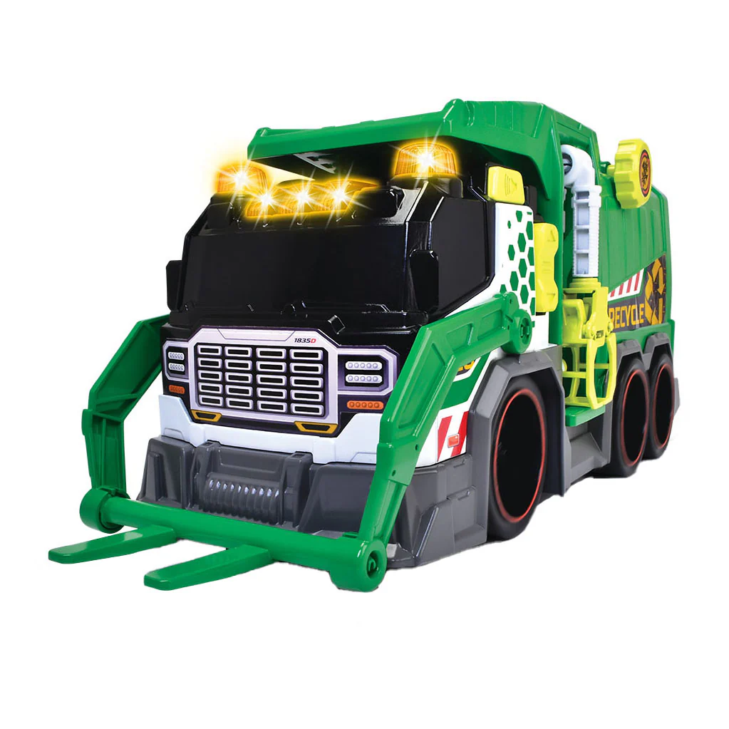 Simba Dickie Kierrätysauto/Roska Auto 40 cm Äänillä ja Valolla - Image 3
