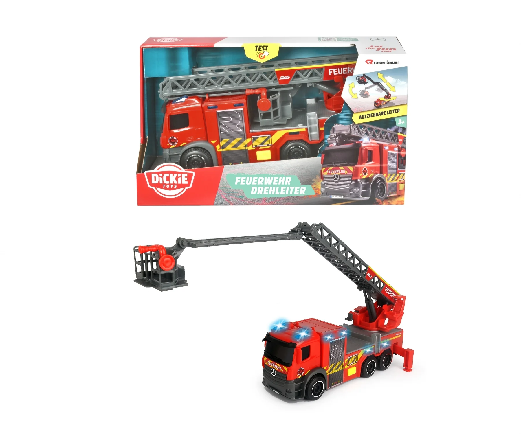 Simba Dickie Scania Paloauto Valoilla Ja Äänillä 30cm