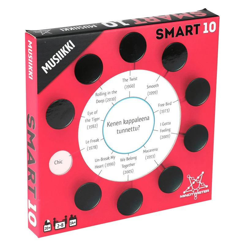 Smart10 Lisäkysymykset Musiikki