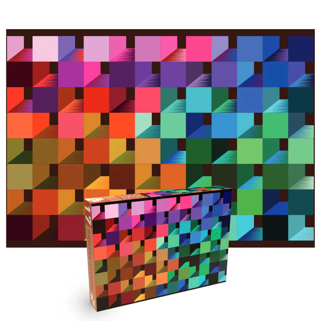 Penny Puzzle Square Studio 1000 Palan Palapeli - Image 2