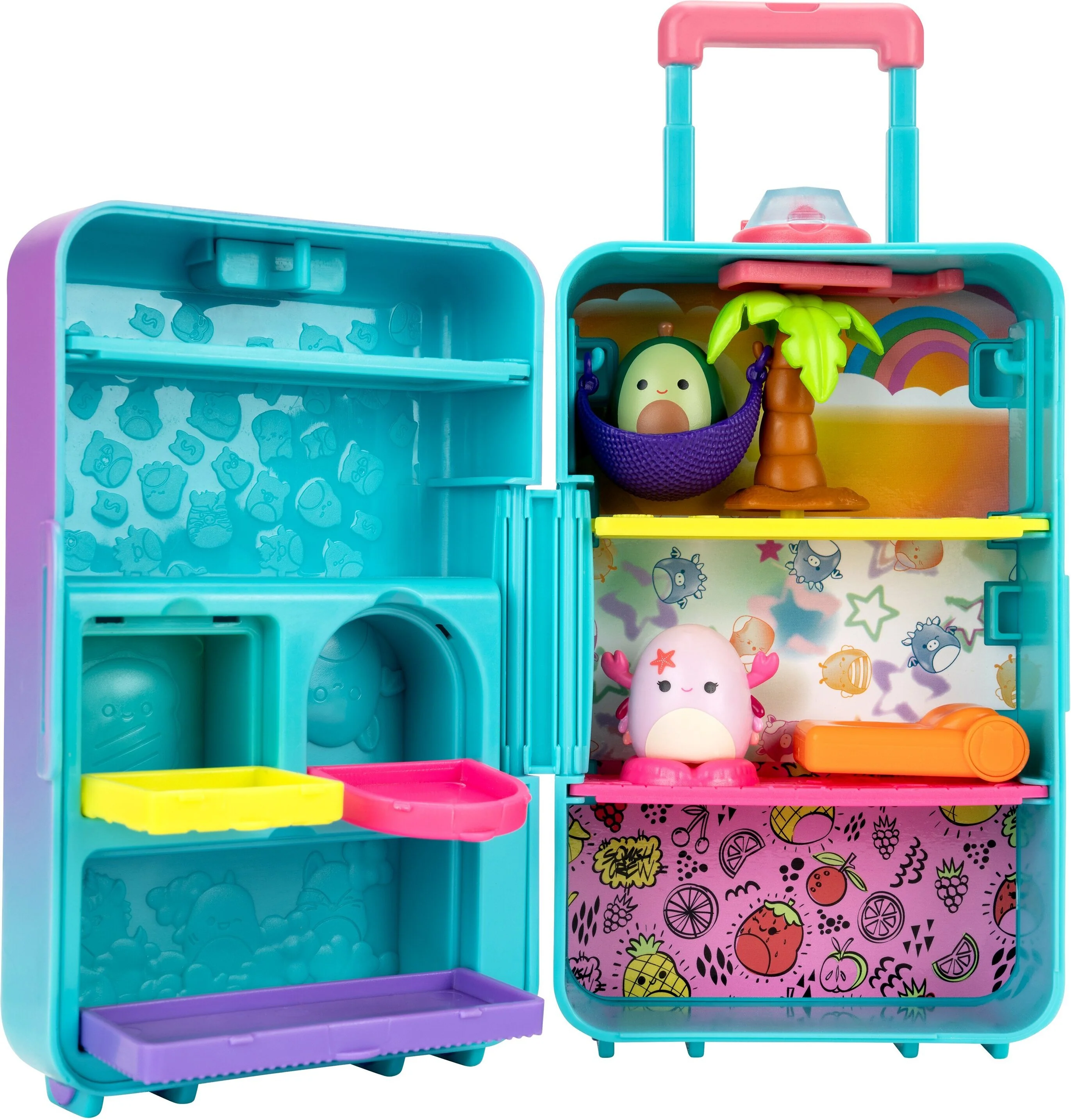 Squishmallows Squish-a-longs Luggage Playset Leikkisetti - Image 2