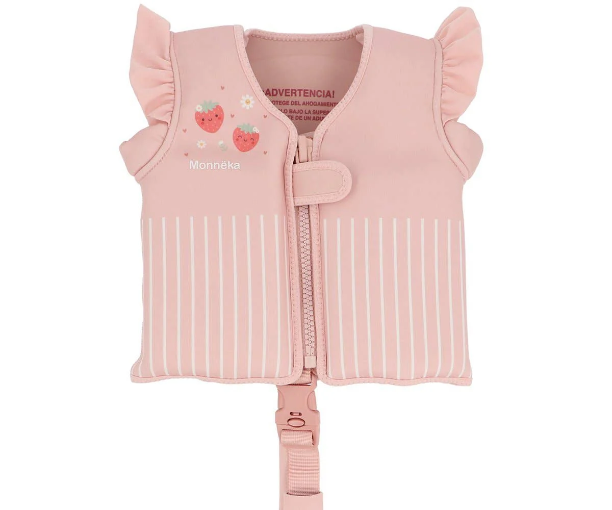 Monnëka Mansikat Uimaliivi 3-6 Vuotiaille (19-30kg)