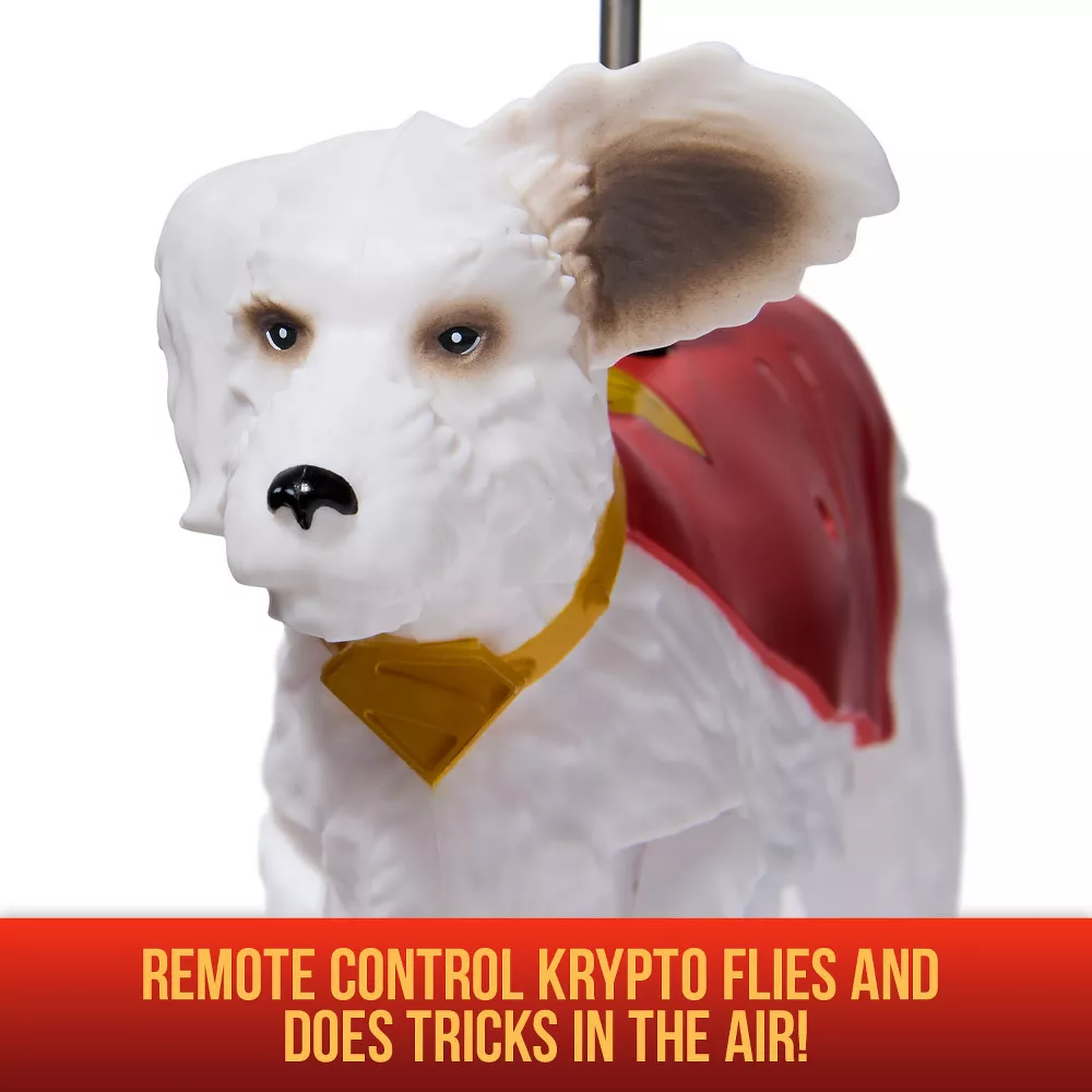 Superman Movie Flying Krypto Radio-ohjattava Lennätettävä Koira 19 cm - Image 5