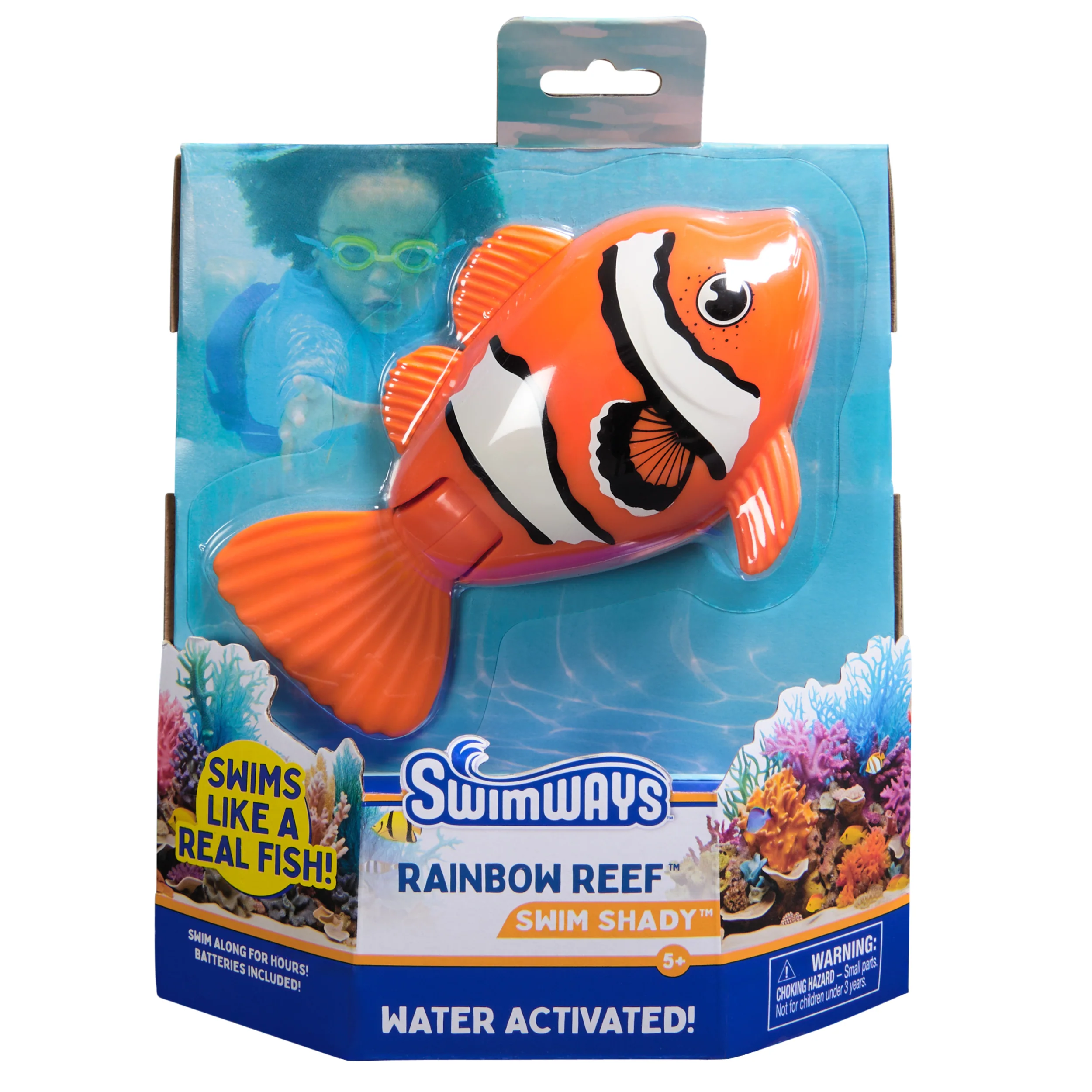 Swimways Rainbow Reef Sukeltava Kala Swim Shady