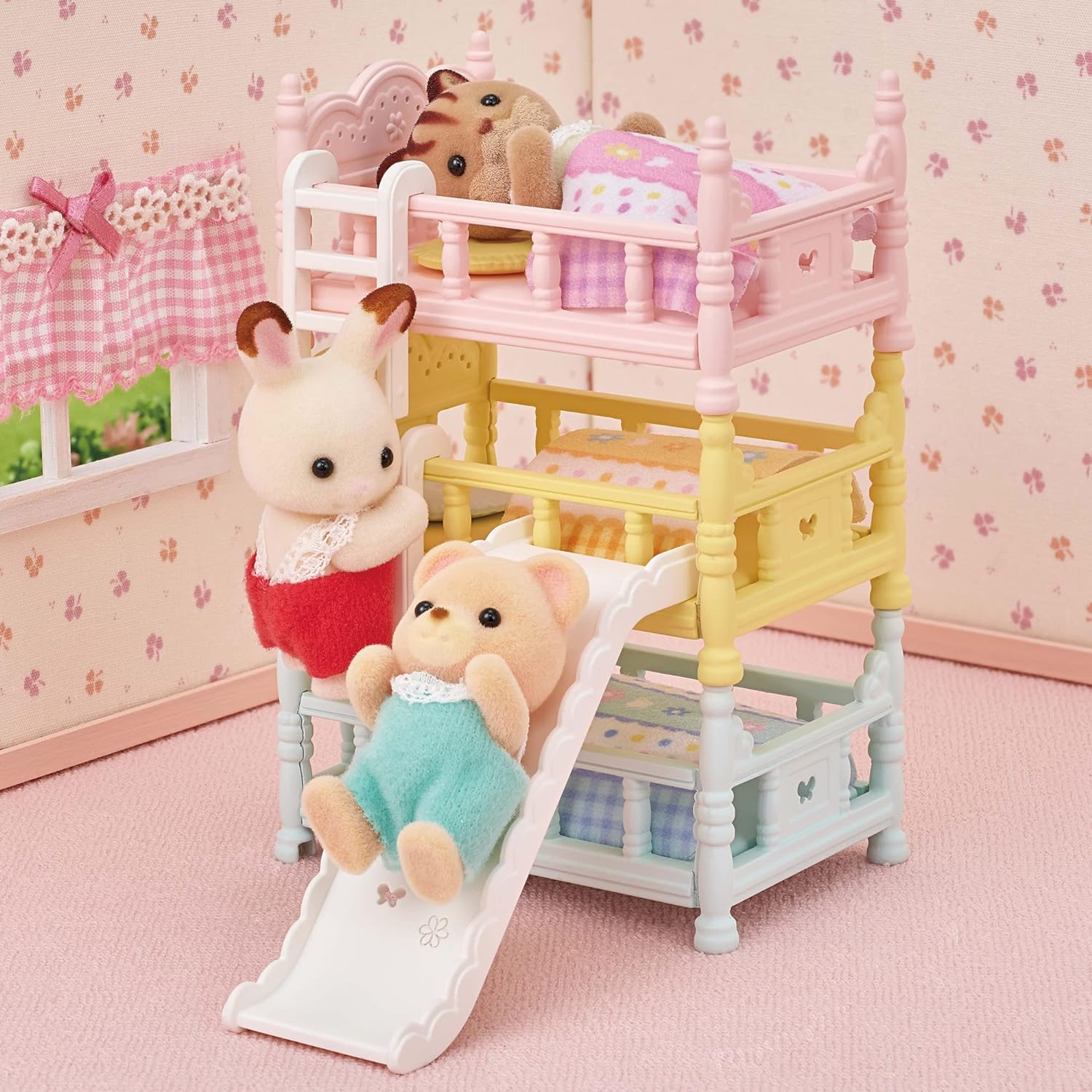 Sylvanian Families 5741 Kolmoiskerrossänky Liukumäellä - Image 3