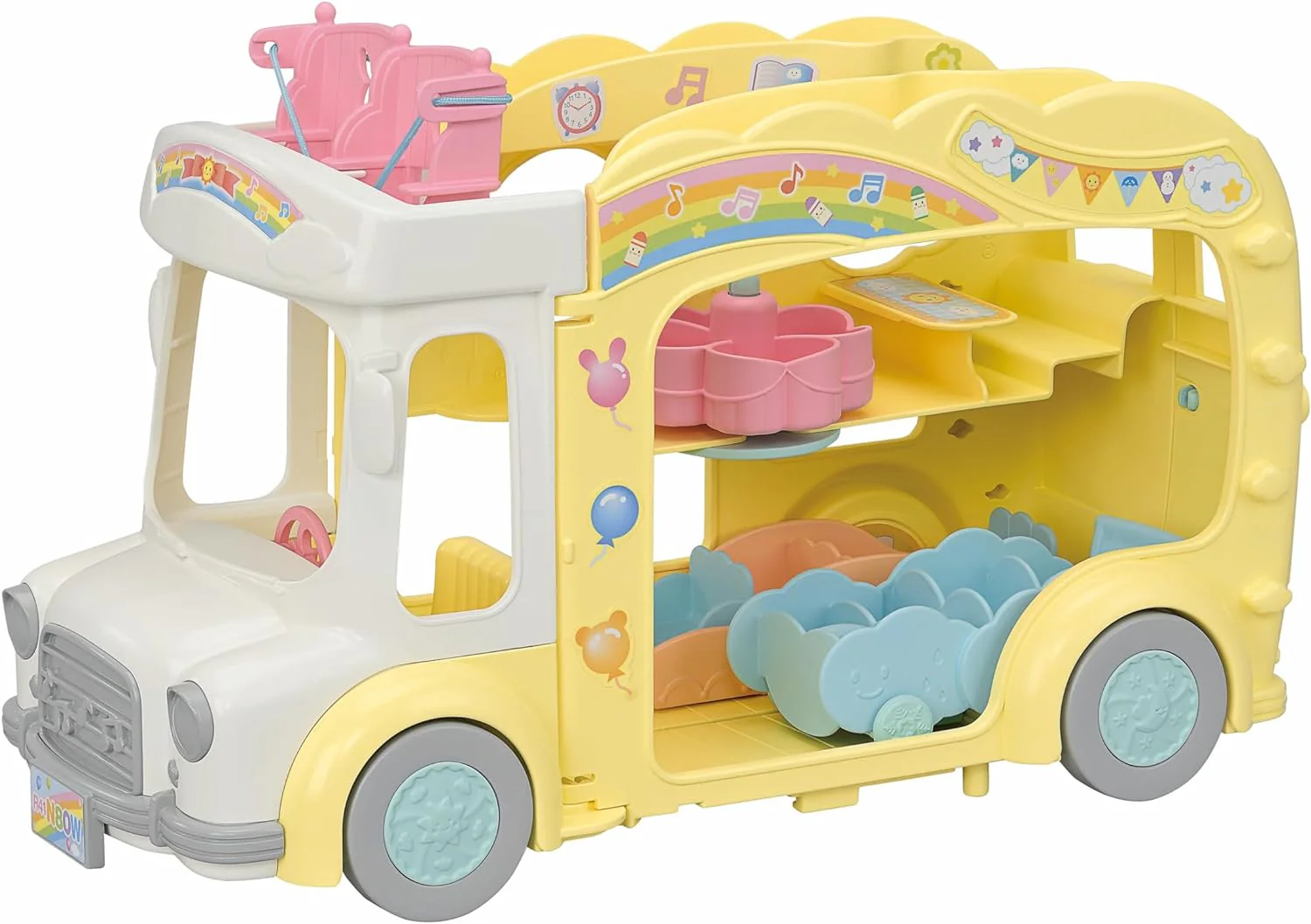 Sylvanian Families 5744 Avattava 3-Kerrosbussi Leikkipuistolla - Image 3